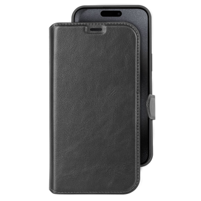 Champion 2-in-1 Slim wallet iPhone 15 Pro Max Svart