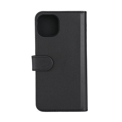 Deltaco Wallet case, 2-in-1, iPhone 15 Plus, magnetic cover, black