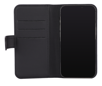 DELTACO wallet case 2-in-1, iPhone 13 Pro, magnetic back cover#3