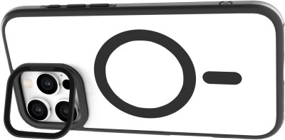 Skal eSTUFF INFINITE HELSINKI iPhone 16 Pro Black Magnetic Stand Cover - Svart/Transparent#3