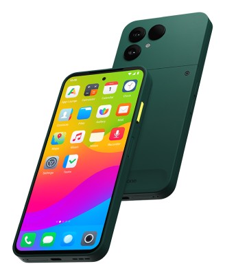 Fairphone 6 256 GB, 6.3", IP55, Dual SIM, Android - Grön#1