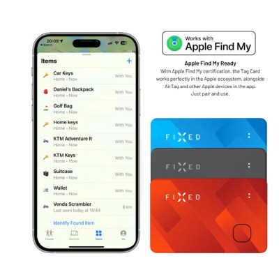 FIXED Tag Card Tracker för Apple Find My - Svart#4