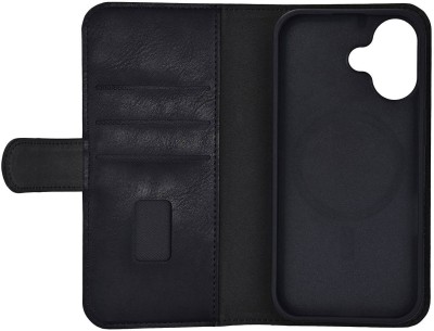 Plånboksfodral GEAR 2in1 3 card Recycled MagSerie iPhone 17 - Svart#3