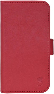 Plånboksfodral GEAR Classic 3 card Recycled MagSeries iPhone 16e - Röd