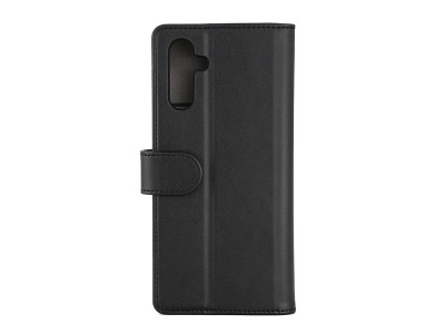 Gear Galaxy A13 5G / A04S Plånboksfodral (svart) Skal med korthållare i konstläder, stativfunktion#2