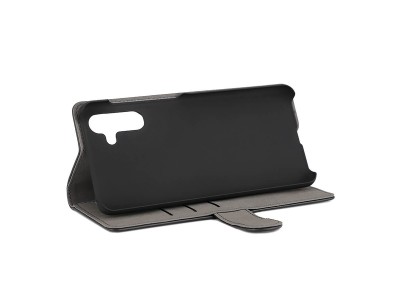Gear Galaxy A13 5G / A04S Plånboksfodral (svart) Skal med korthållare i konstläder, stativfunktion#4