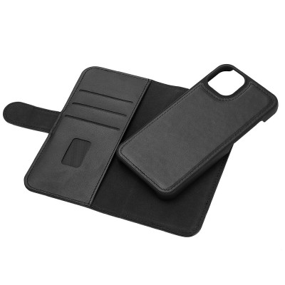 Plånboksfodral GEAR iPhone 13, 2-in-1 magnetskal, 3 kortfack - Svart#4