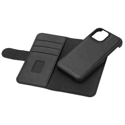Plånboksfodral GEAR iPhone 13 mini, 2-in-1 magnetskal, 3 kortfack - Svart#4