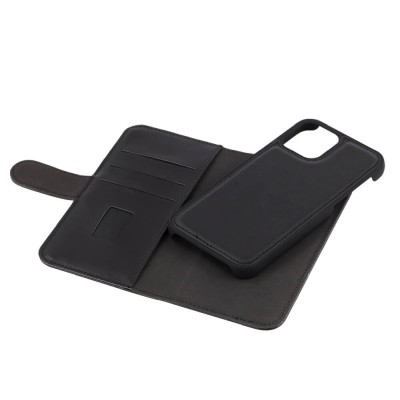 Plånboksfodral GEAR iPhone 12 / 12 Pro, 2-in-1 magnetskal, 3 kortfack - Svart#4