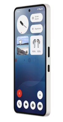 Nothing Phone (3a) 128 GB, 6.77", 50/50/8 Mpixel kamera, Dual SIM, Android - Vit#2