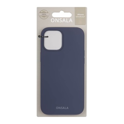 Skal ONSALA Silikon iPhone 12 / 12 Pro - Koboltblå#2