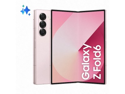 Samsung Galaxy Z Fold6 256 GB, 7.6"/6.3" AMOLED 120Hz, 50/12/10/10 Mpixel kamera, Android - Rosa#1