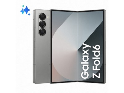 Samsung Galaxy Z Fold6 512 GB, 7.6"/6.3" AMOLED 120Hz, 50/12/10/10 Mpixel kamera, Android - Silver#1