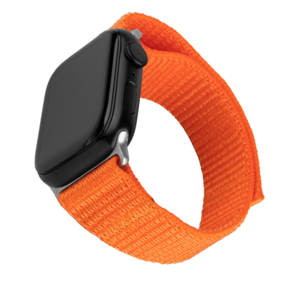 Nylonrem för Apple Watch Ultra-2/49mm Orange