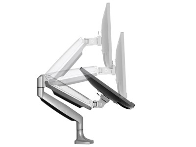 Andersson monitor desk mount gas 13-32" 13-32", VESA 75x75-100x100, max 9 kg, bordsmontering#7