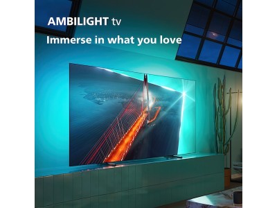 48" Philips 48OLED708/12 OLED Smart-TV, UHD/4K, 120Hz Gaming TV, Google TV, 3-sidig Ambilight#3