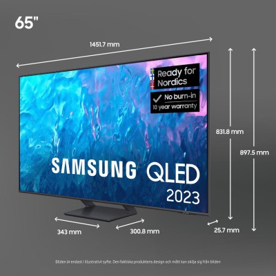 65" Samsung Q70C QLED 4K Smart-TV, HDR10+, Tizen, Gaming TV 4K@120Hz#2
