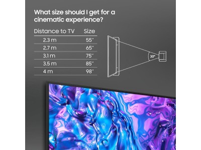 Samsung 65" Q70D QLED 4K TV TQ65Q70D QLED, 4K, HDR, AirSlim Design, 4K AI Upscaling, Quantum Dot#5