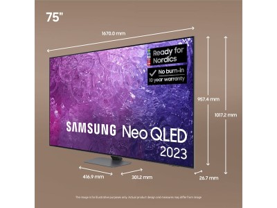 75" Samsung QN90C Neo QLED 4K Smart-TV, HDR10+, Tizen, Gaming TV 4K@144Hz#8