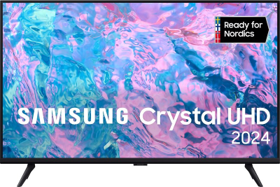 SAMSUNG 65inch CU6905 Smart TV 4K 2024 PQI-2000 MIRRORING 3xHDMI 1xUSB LAN DIG-OUT WiFi5 BT HDR10+ VESA 400x300