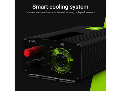 Green Cell INV01DE DC til AC inverter Ekstern Sort#3