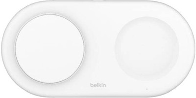 Trådlös Qi2-laddare Belkin BoostCharge 2-in-1, magnetisk, 15W inkl. 30W USB-C strömadapter - Vit#2