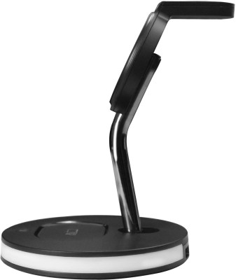 Deltaco QI-1041, 3-i-1 magnetisk trådlös laddare, Phone/TWS/Watch, LED-belysning#2