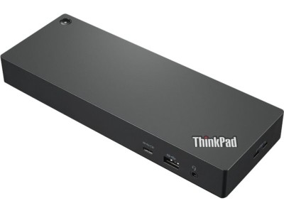 Lenovo ThinkPad Universal Thunderbolt 4 Dock, Quad 4K@60Hz HDMI/2xDP, 1xTB4, 4xUSB 3.2 G2, 1xUSB-C, 1xLAN, inkl. 135W adapter