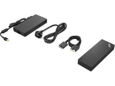 Lenovo ThinkPad Thunderbolt 4 Docking USB-C 300W PD, 4xUSB-A, 1+1 USB-C, 1xHDMI, 2xDP, Ethernet, 1xMinijack#3