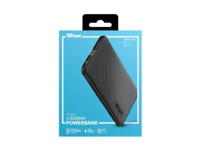 TRUST PRIMO 5.000 POWERBANK ECO
Trust Primo Ultra-Thin Powerbank 5000 mAh
Extra tunnt och kompakt design, snabbladdning#3