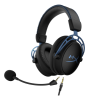 HyperX Cloud Alpha S, 7.1 surround, 3,5mm - Svart/Blå#2