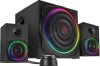 SpeedLink Gravity Carbon RGB 2.1, 60W RMS, Bluetooth - Svart#1