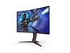 27" AOC C27G2ZU/BK, Curved VA 1920x1080, 0.5 ms, 240Hz FreeSync, höjdjusterbar, 2xHDMI/DP, högtalare, USB-hubb#2