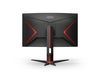 27" AOC C27G2ZU/BK, Curved VA 1920x1080, 0.5 ms, 240Hz FreeSync, höjdjusterbar, 2xHDMI/DP, högtalare, USB-hubb#5