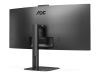 34" AOC CU34V5CW, Curved VA 3440x1440, 1 ms, 100Hz FreeSync, 1500R, höjdjusterbar, HDMI/DP/USB-C 65W, högtalare, USB 3.2-hubb, webbkamera#5