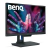 25" BenQ PD2500Q, IPS 2560x1440, 100% REC.709, 4 ms, USB 3.1-hub, HDMI/DP/MiniDP, höjdjusterbar, pivot - Svart