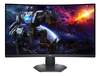 31.5" Dell S3222DGM, Curved VA 2560x1440, 1 ms, 165Hz FreeSync, höjdjusterbar, 2xHDMI/DP