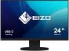 23.8" Eizo FlexScan EV2480, IPS 1920x1080, 5 ms, höjdjusterbar, pivot, HDMI/DP/USB-C 70W, högtalare, USB 3.2-hubb