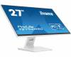 27" Iiyama ProLite T2752MSC-W1, IPS 1920x1080 Multi-Touch, 5 ms, HDMI/DP, högtalare, USB 3.2-hubb - Vit#2