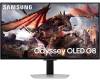 32" Samsung Odyssey G8, OLED 4K/3840x2160, 0,03 ms, 240Hz G-Sync, HDR10+, höjdjusterbar, 2xHDMI/DP, högtalare, USB 3.2-hubb