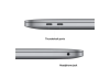 Apple MacBook Pro (2022) 13.3 tum, Apple M2 8-core CPU 10-core GPU, 24 GB, 1 TB SSD - Rymdgrå#6