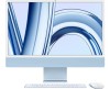 Apple iMac 24" med Retina 4.5K-skärm, Apple M3 8-Core CPU 10-Core GPU, 8 GB, 256 GB SSD - Blå