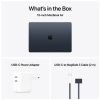 Apple MacBook Air 15.3 tum, Apple M4 10-core CPU 10-core GPU, 24 GB, 512 GB SSD - Midnatt#3