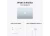 Apple MacBook Air 15.3 tum, Apple M4 10-core CPU 10-core GPU, 16 GB, 512 GB SSD, 70W strömadapter - Himmelsblå#3