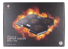 Kylplatta Deltaco Gaming, 5 st orange LED-fläktar - Svart/Orange#7