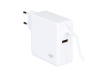 AC-adapter iiglo 65W USB-C, PD 3.0 USB-A 15W, med 1,8m integrerad kabel#1