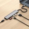 Satechi 7-i-1 Slim Multiport docking (rymdgrå) USB-C PD 100W, 1xHDMI, 2xUSB-A, Ethernet, SD, microSD#5