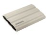 2 TB Samsung Portable SSD T7 Shield, USB-C 3.2 Gen.2, IP65 - Beige