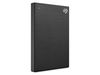 2 TB Seagate One Touch Portable Drive, 2.5", USB 3.0 - Svart