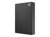 4 TB Seagate One Touch Portable Drive, 2.5", USB 3.2 - Svart